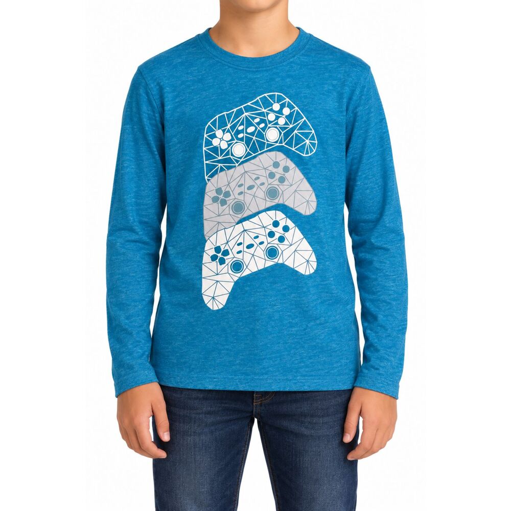 🔥 5 for $30 🔥 The Children’s Place Boys Controller Long Sleeve Shirt | 10/12